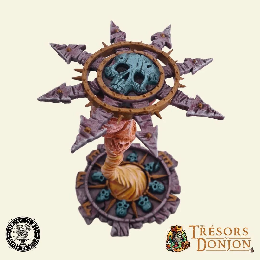 Vortex Magique pour Wargame Fantasy – Décor Proxy