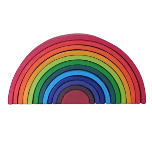 Arc en ciel de construction Montessori