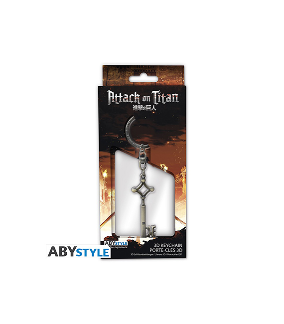 ATTACK ON TITAN porte-clés 3D CLE D’EREN – Image 5