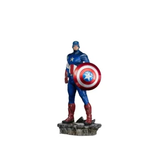 Marvel: Avengers Infinity Saga – Captain America Battle of NY 1:10 Scale Statue – IRON STUDIOS