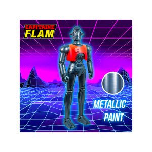 CAPITAINE FLAM (Captain Future) figurine CRAG métallic paint exclu 25cm
