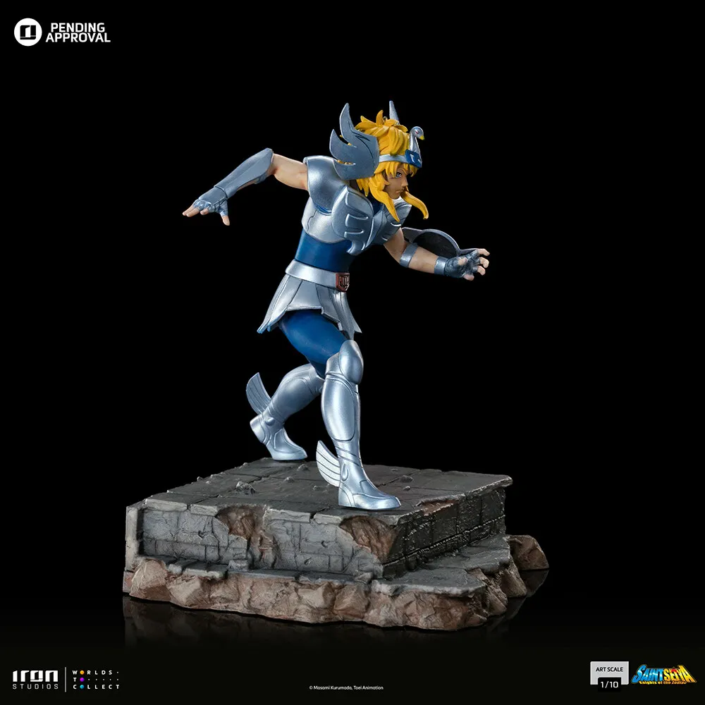 Saint Seiya: Cygnus Hyoga 1:10 Scale Statue – IRON STUDIOS – Image 8