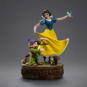Blanche-Neige et les Sept Nains statuette 1/10 Art Scale Snow White and Dopey – IRON STUDIOS