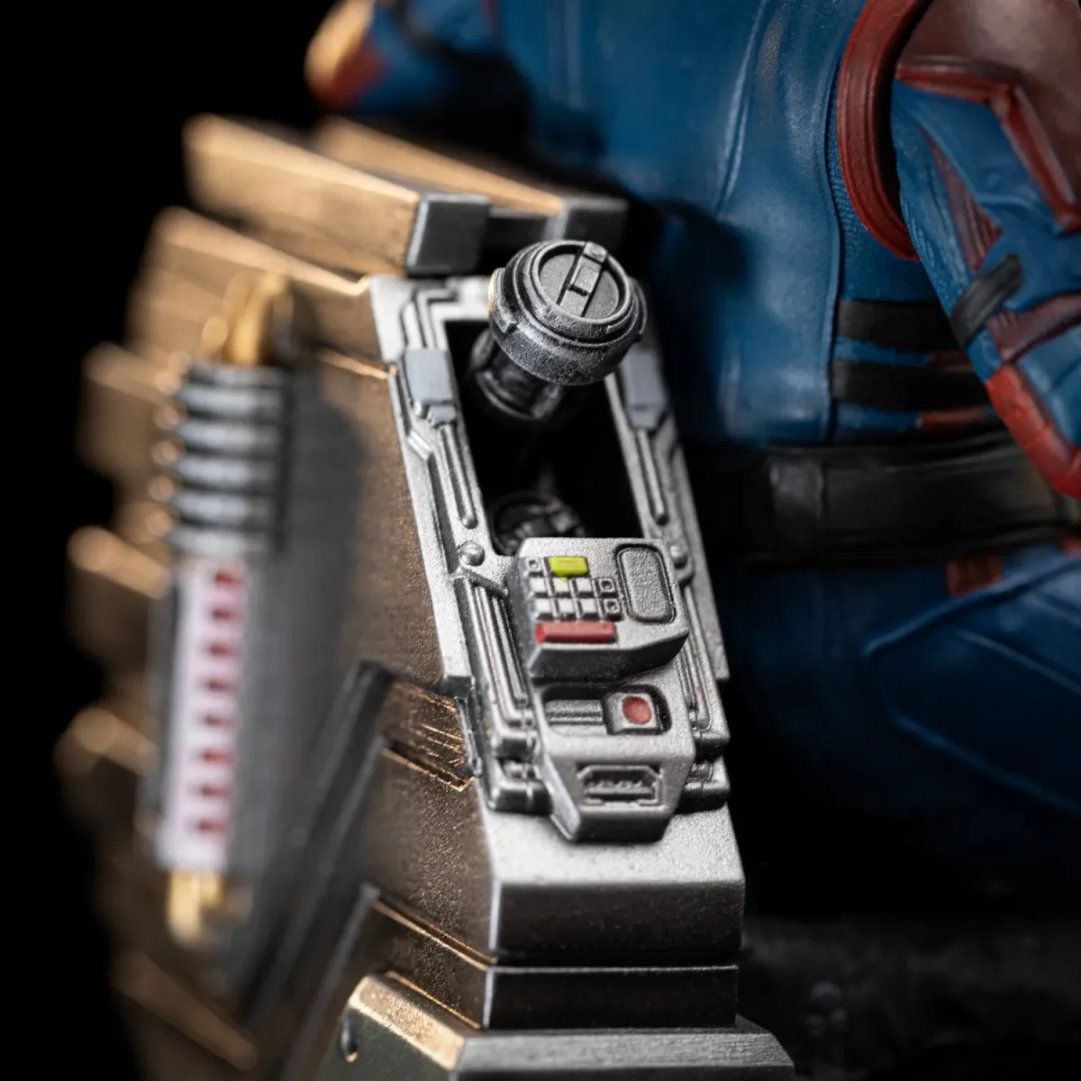 Marvel: Guardians of the Galaxy Vol. 3 – Star-Lord 1:10 Scale Statue – IRON STUDIOS – Image 9