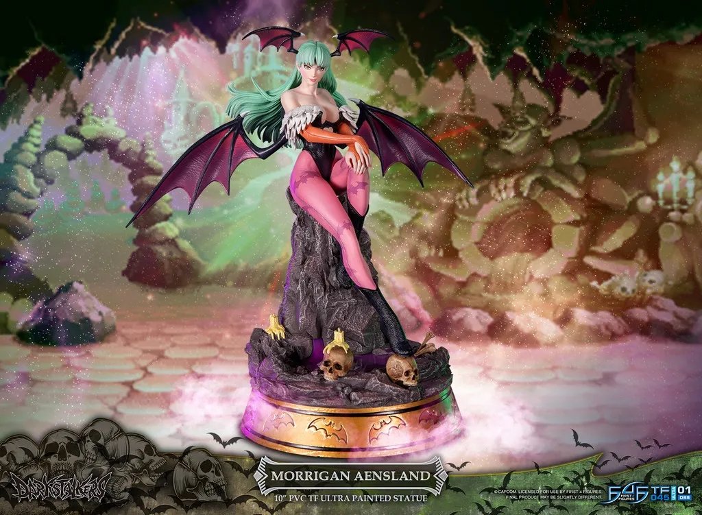 darkstalkers: Morrigan Aenslan PVC Statue – FIRST 4 FIGURES – Image 2