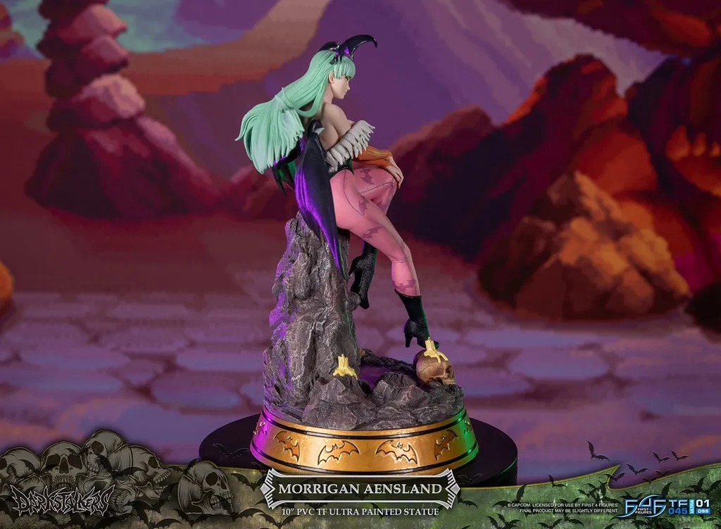 darkstalkers: Morrigan Aenslan PVC Statue – FIRST 4 FIGURES – Image 6