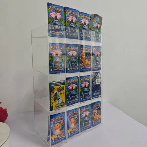 Présentoir acrylique pour Trading Card Booster Packs – EVORETRO