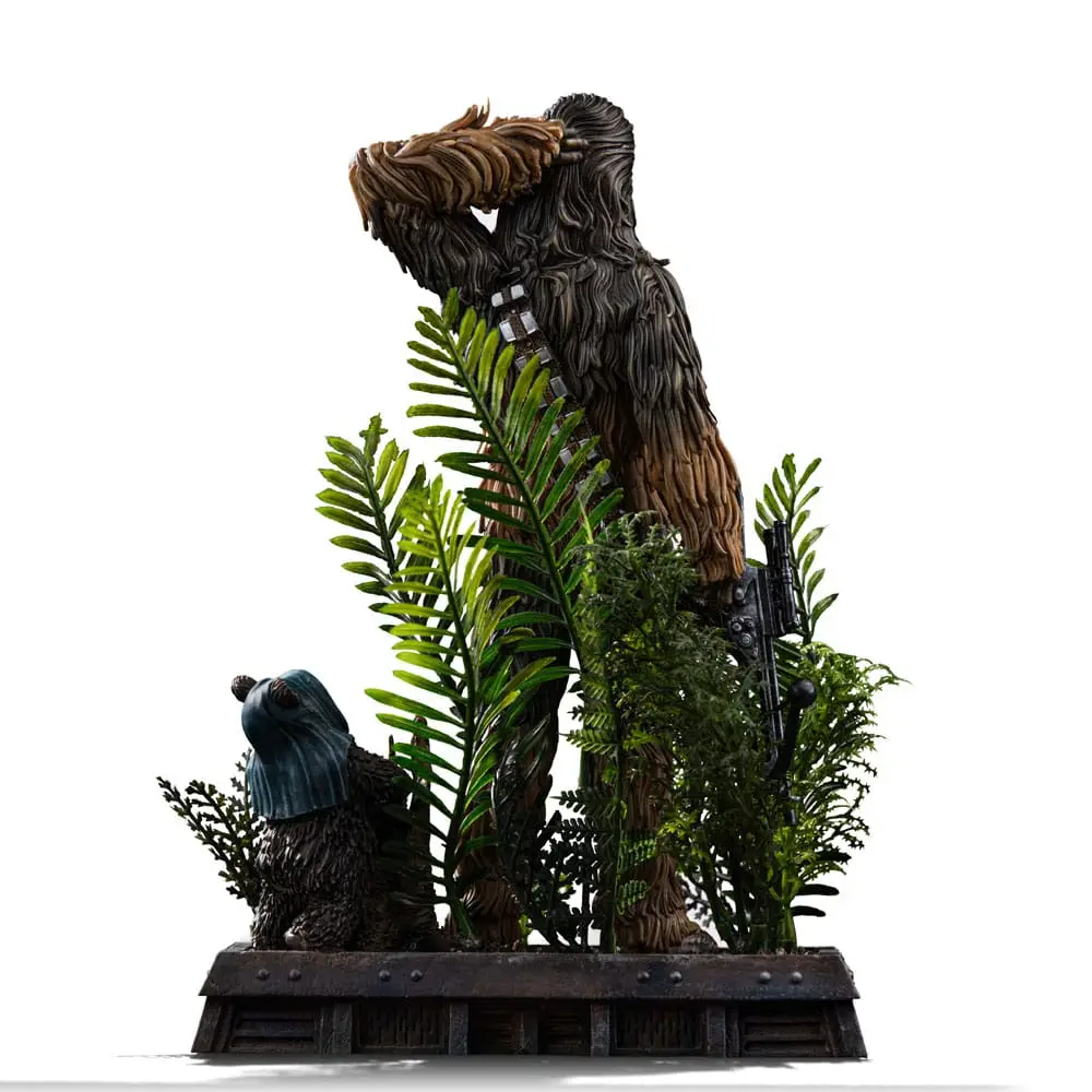 Star Wars Episode VI Art Scale Statue 1/10 Chewbacca and Tokkat – IRON STUDIOS – Image 6