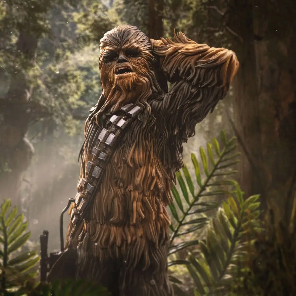 Star Wars Episode VI Art Scale Statue 1/10 Chewbacca and Tokkat – IRON STUDIOS