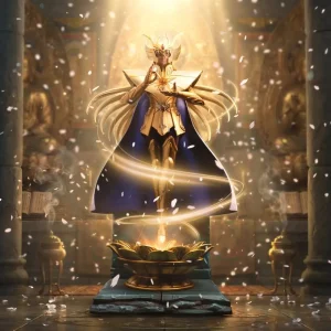 Saint Seiya statuette 1/10 Art Scale Virgo Shaka – IRON STUDIOS