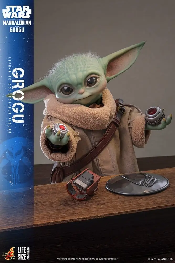 Star Wars: The Mandalorian & Grogu figurine taille réelle Grogu – HOT TOYS – Image 9