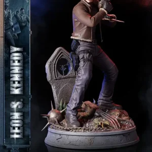 Resident Evil statuette Premium Leon Kennedy – DARKSIDE COLLECTIBLES STUDIO