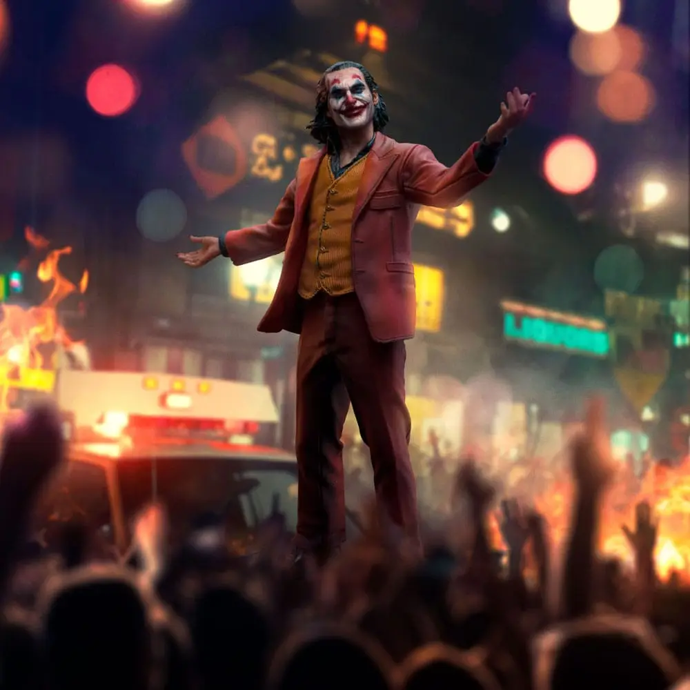 DC Comics statuette Art Scale Deluxe 1/10 Joker (Arthur Fleck) – IRON STUDIOS – Image 8