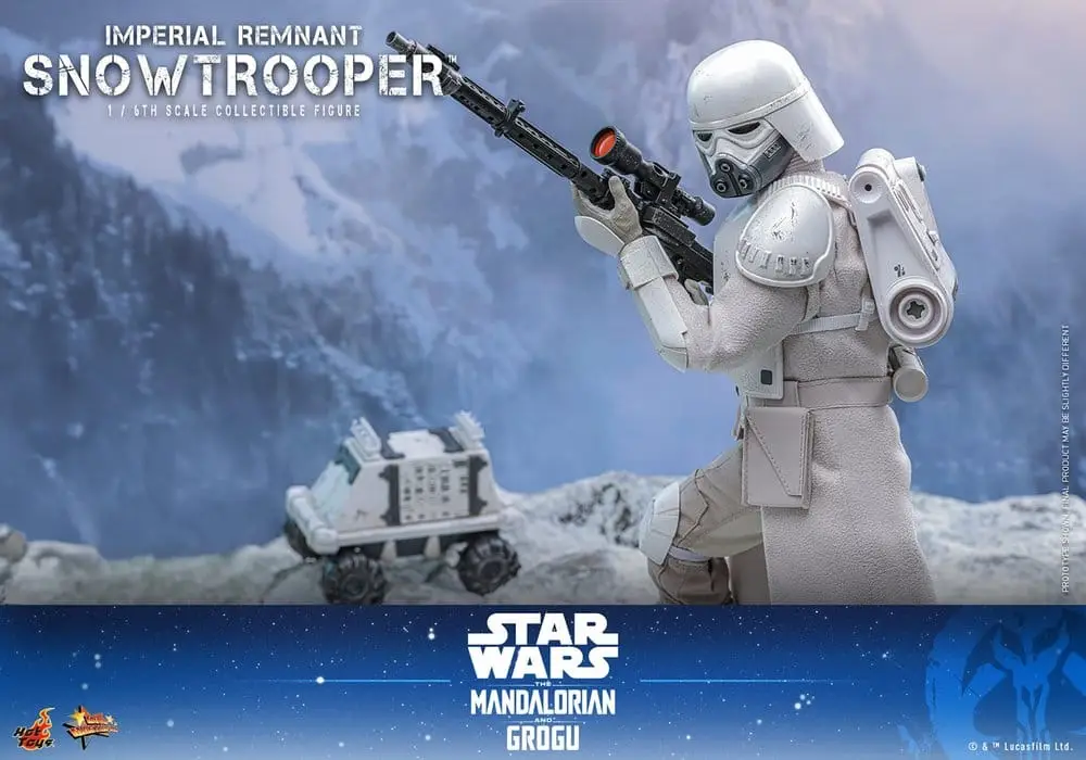 Star Wars: The Mandalorian & Grogu Movie Masterpiece figurine 1/6 Imperial Remnant Snowtrooper – HOT TOYS – Image 5