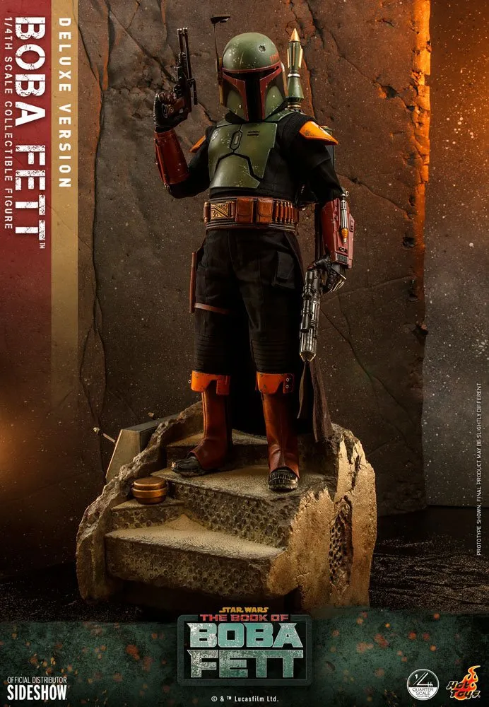 Star Wars: The Book of Boba Fett figurine 1/4 Boba Fett (Deluxe Version)- HOT TOYS – Image 4