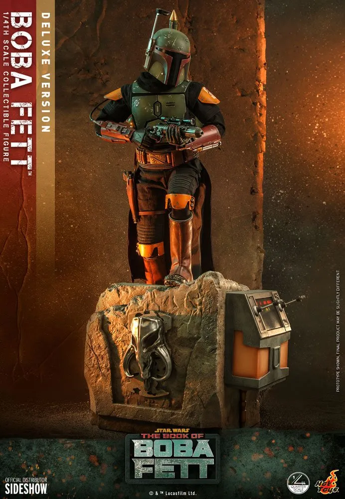 Star Wars: The Book of Boba Fett figurine 1/4 Boba Fett (Deluxe Version)- HOT TOYS – Image 5