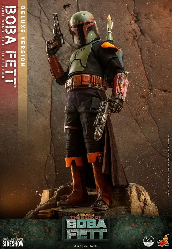 Star Wars: The Book of Boba Fett figurine 1/4 Boba Fett (Deluxe Version)- HOT TOYS – Image 9