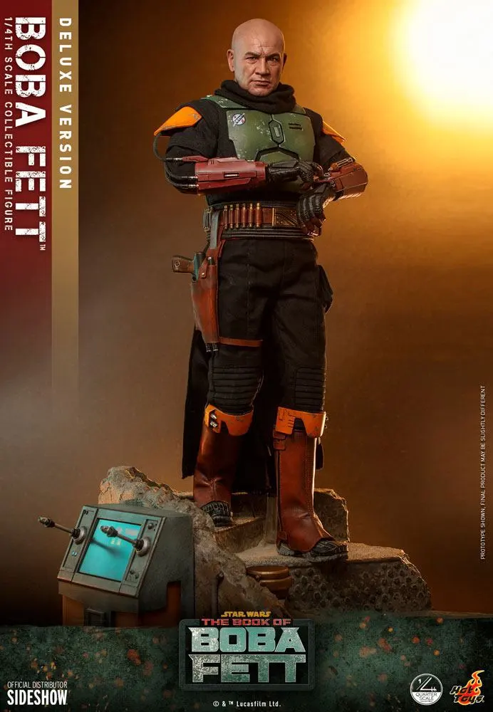Star Wars: The Book of Boba Fett figurine 1/4 Boba Fett (Deluxe Version)- HOT TOYS – Image 7