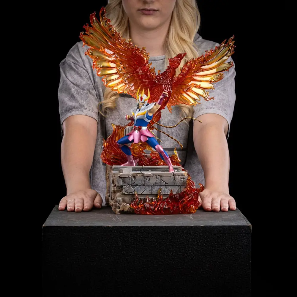 Saint Seiya statuette 1/10 Deluxe Art Scale Phoenix Ikki – IRON STUDIOS – Image 9