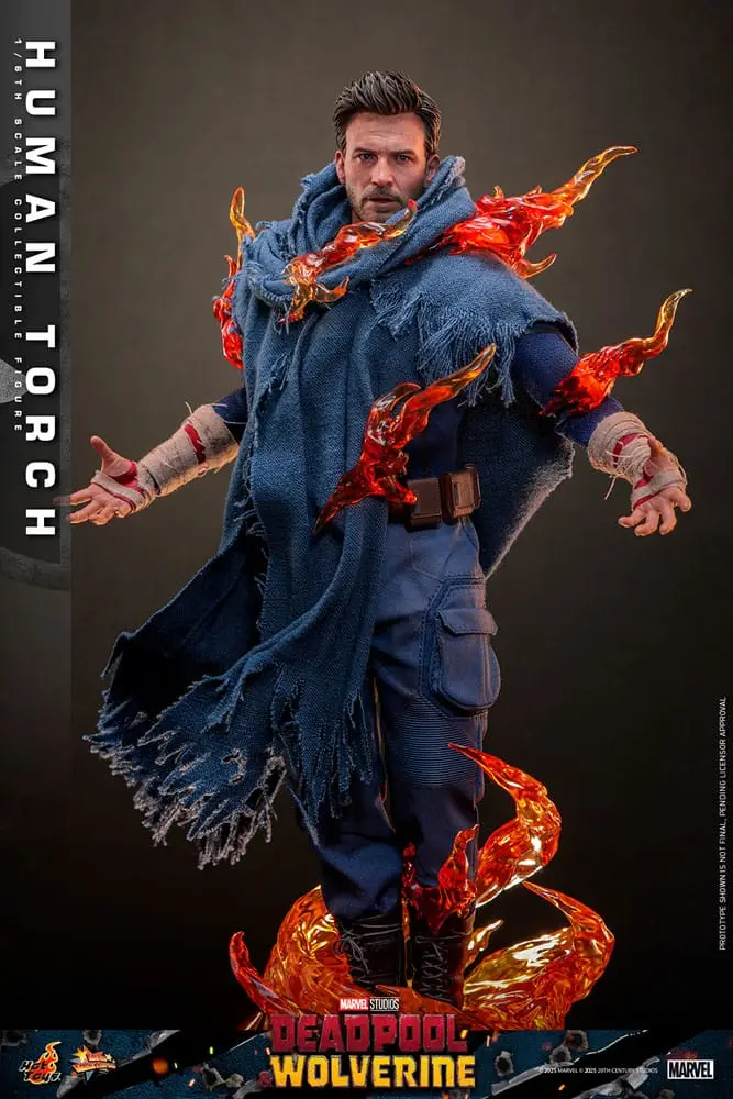 Deadpool & Wolverine Movie Masterpiece figurine 1/6 Human Torch – HOT TOYS – Image 9