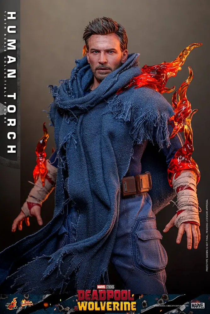 Deadpool & Wolverine Movie Masterpiece figurine 1/6 Human Torch – HOT TOYS – Image 6