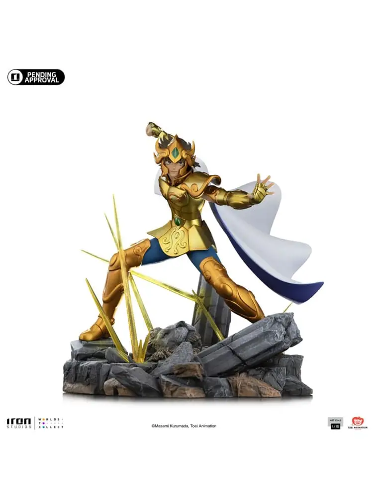Saint Seiya statuette 1/10 Art Scale Leo Aiolia – IRON STUDIOS – Image 2