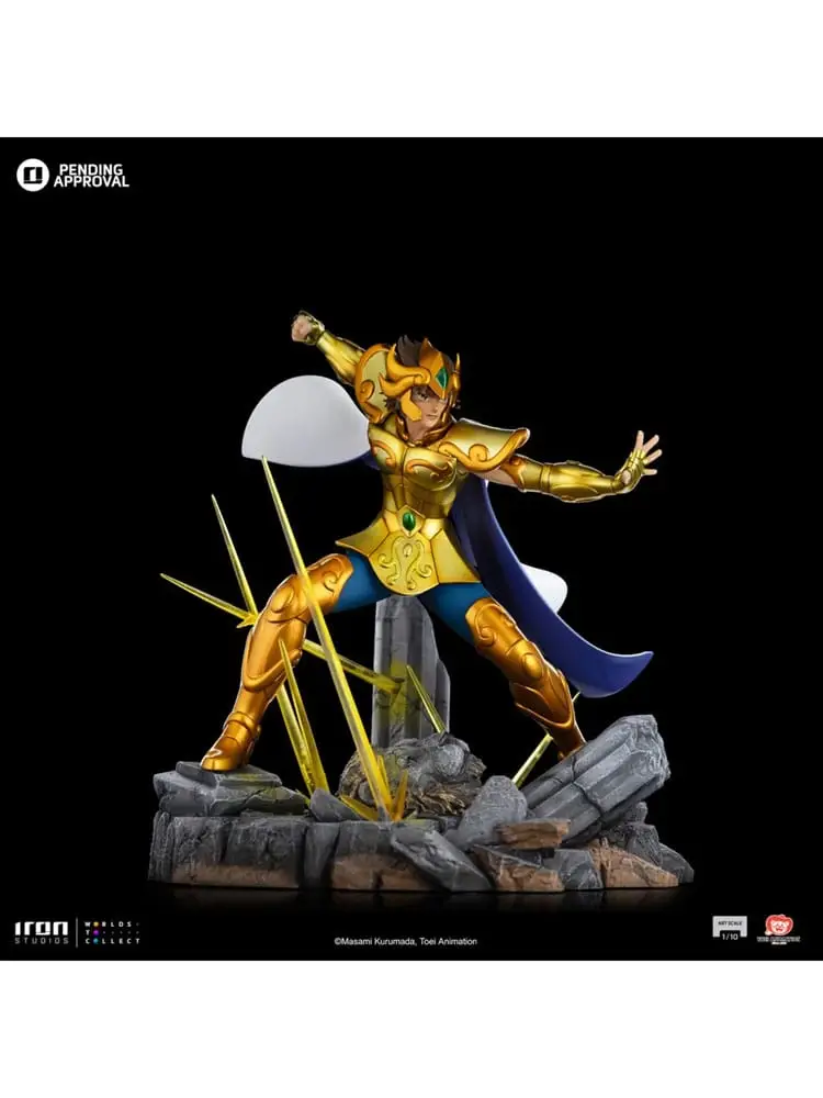 Saint Seiya statuette 1/10 Art Scale Leo Aiolia – IRON STUDIOS – Image 3