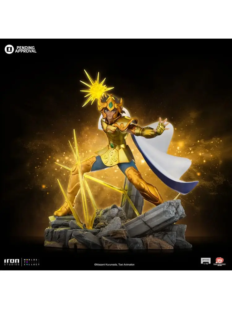 Saint Seiya statuette 1/10 Art Scale Leo Aiolia – IRON STUDIOS – Image 4