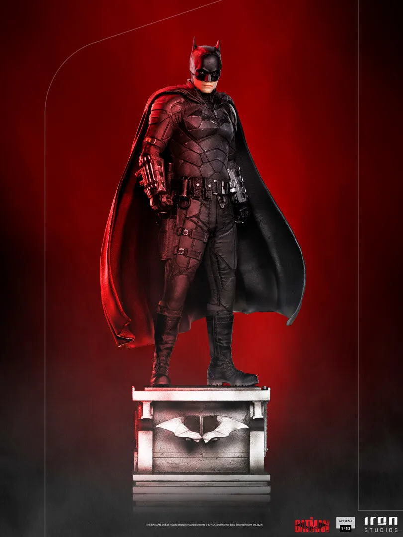 DC Comics: The Batman – Batman 1:10 Scale Statue – IRON STUDIOS – Image 7