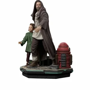 Star Wars: Deluxe Obi-Wan and Young Leia 1:10 Scale Statue – IRON STUDIOS