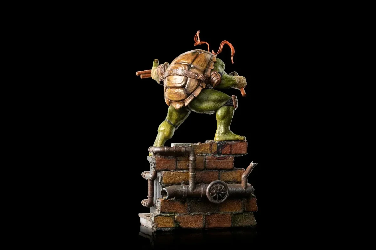 Teenage Mutant Ninja Turtles – Michelangelo 1:10 Scale Statue – IRON STUDIOS – Image 6