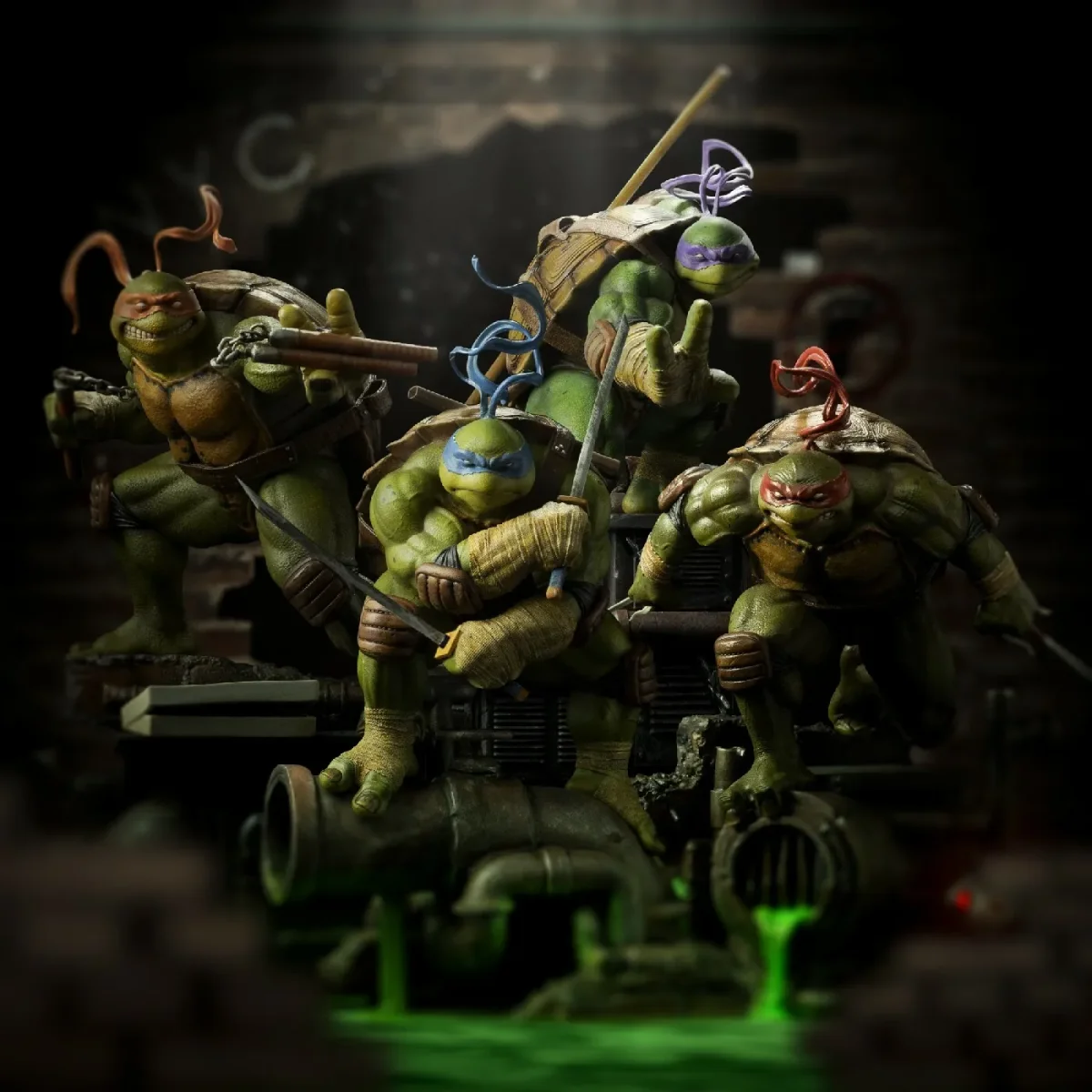 Teenage Mutant Ninja Turtles – Michelangelo 1:10 Scale Statue – IRON STUDIOS – Image 7