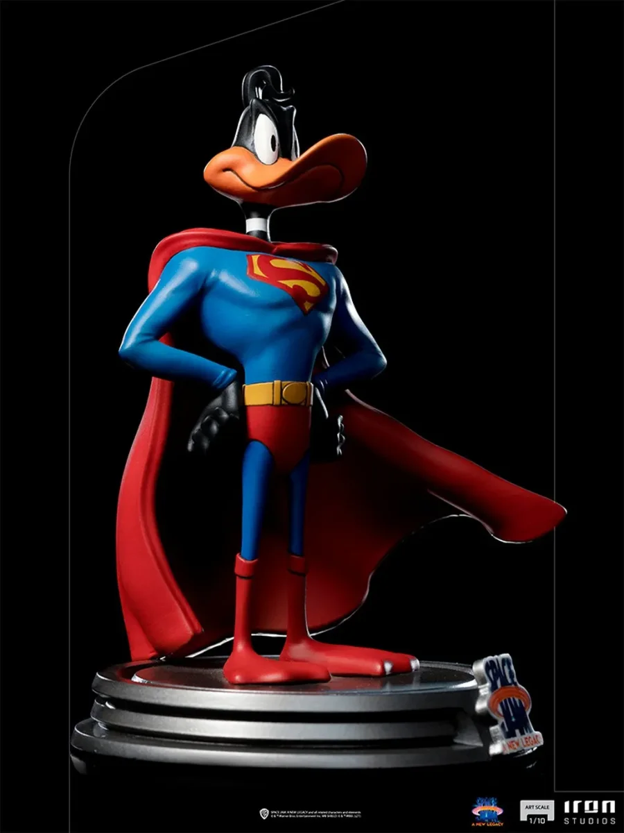 Space Jam: A New Legacy – Daffy Duck Superman 1:10 Scale Statue – IRON STUDIOS – Image 8