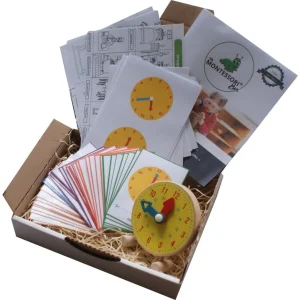 Horloge analogique Montessori