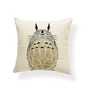 Housse de coussin Totoro Kawaii