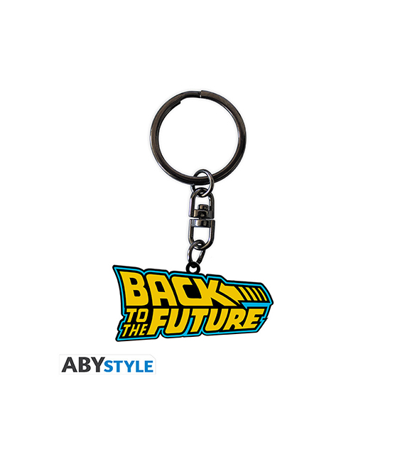 BACK TO THE FUTURE porte-clés métal logo BACK TO THE FUTURE – Image 2