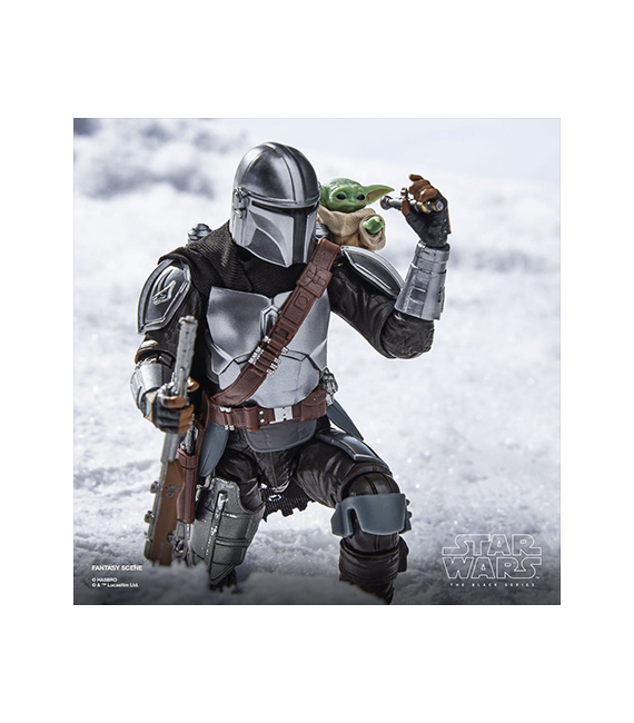 STAR WARS The Mandalorian figurine The Black Series THE MANDALORIAN & GROGU – Image 4