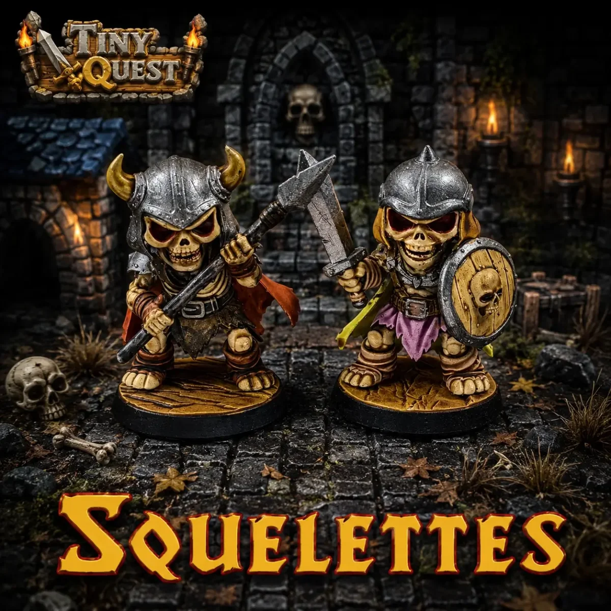 Squelettes + 2 cartes exclusives