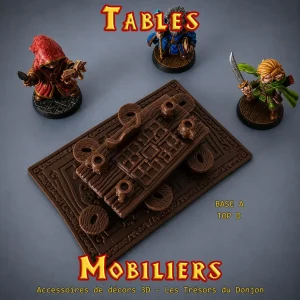 Tables – Base & Plateau au Choix