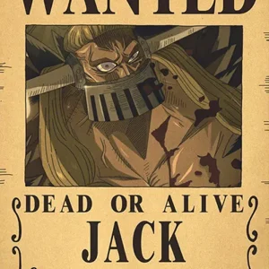Affiche One Piece Wanted - Jack