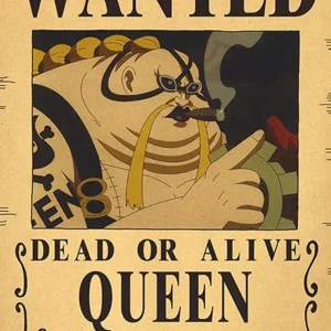 Affiche One Piece Wanted - Queen