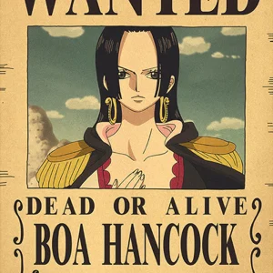 Affiche One Piece Wanted - Boa Hancock
