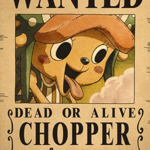Affiche One Piece Wanted - Chopper