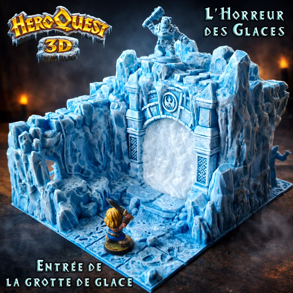 Entrée de la Grotte de Glace – L’Horreur des Glaces – Image 2