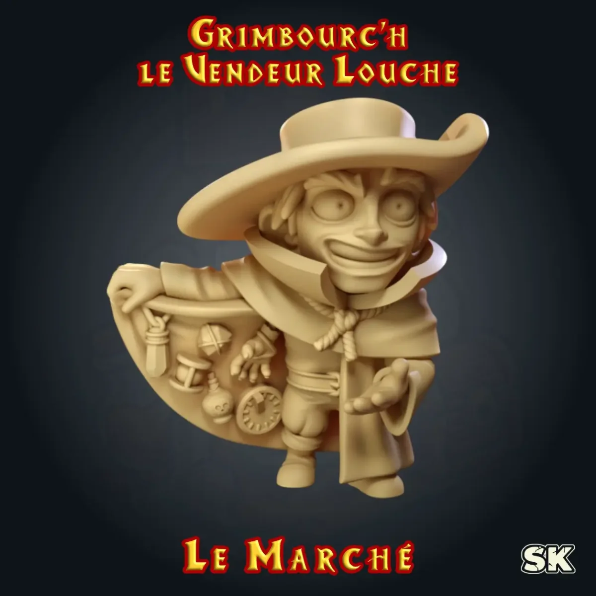 Grimbourc’h le Vendeur Louche — Le Marché – Image 2