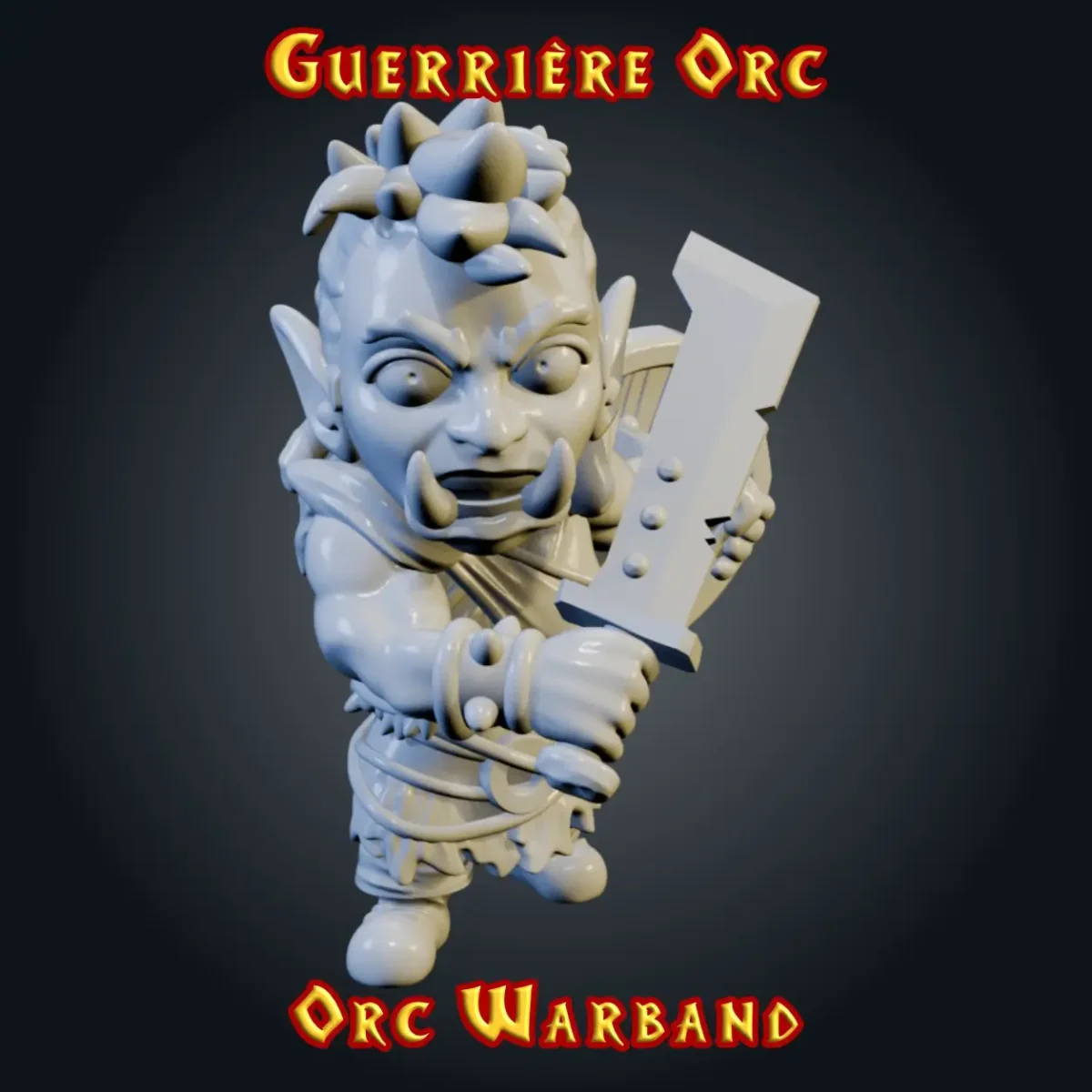 Guerrière Orc — Orcs – Image 2