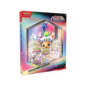 Coffret Classeur Pokémon Evolutions Prismatiques (Français) – ASMODEE