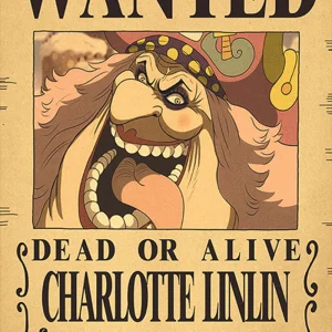 Affiche One Piece Wanted - Charlotte Linlin Big Mom