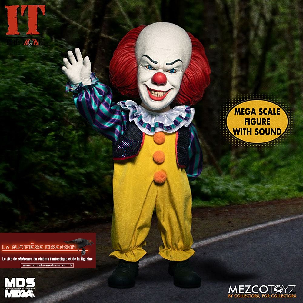 « Il » est revenu 1990 figurine MDS Deluxe Pennywise 38 cm